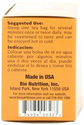 Bio Nutrition Moringa Tea Bags, 30 Count