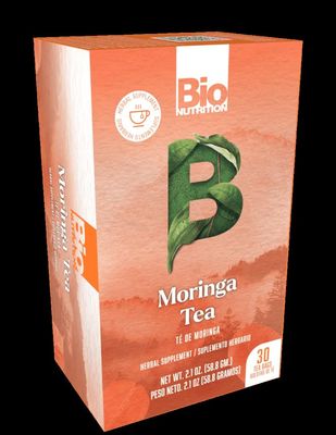 Bio Nutrition Moringa Tea Bags, 30 Count