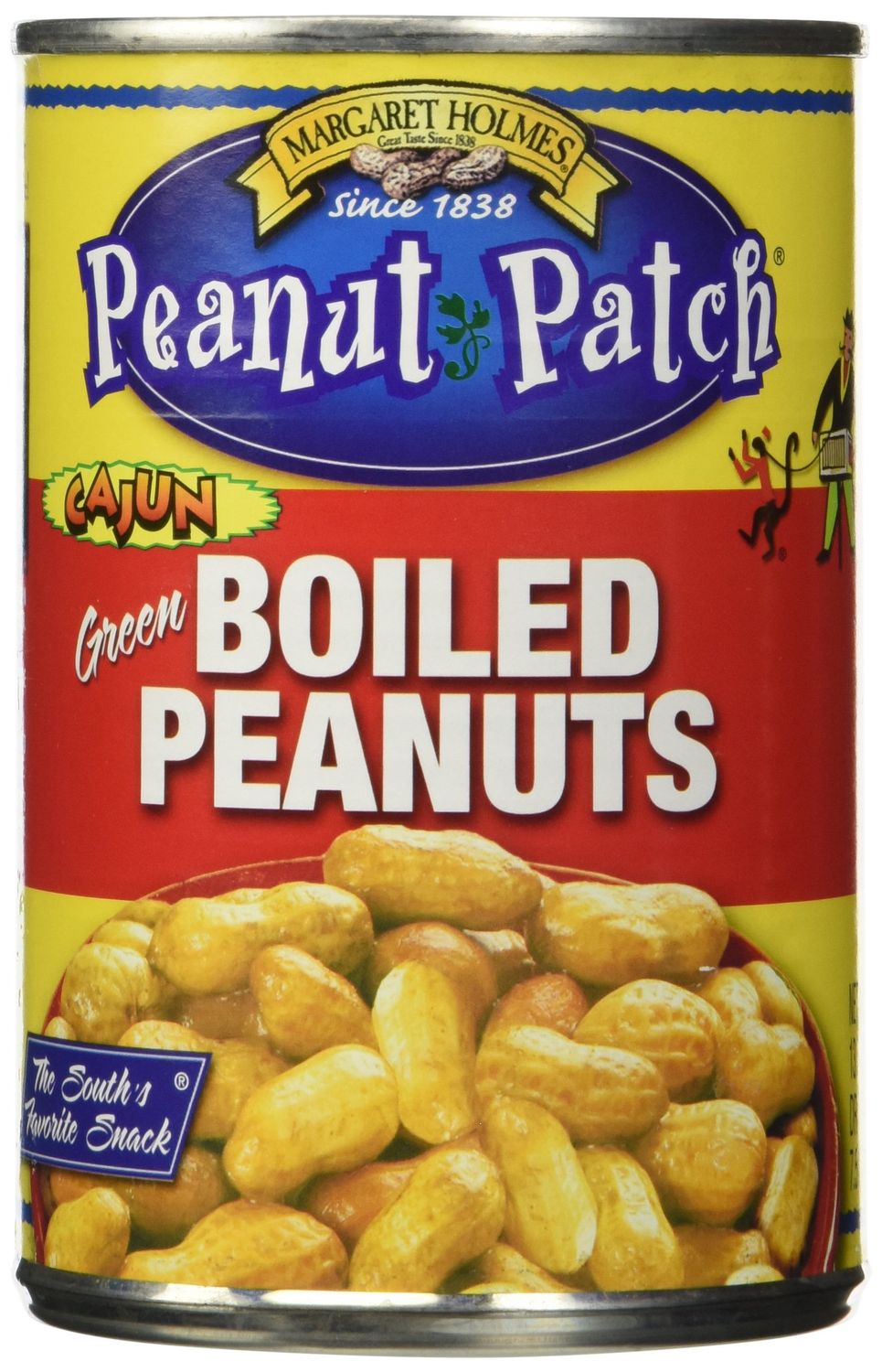 Peanut Patch Peanuts Cajun Boiled,13.5 Ounce (Pack of 3)