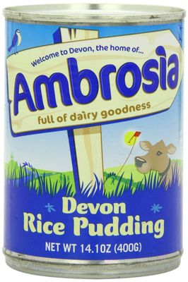 Ambrosia Devon Rice Pudding, 14.1 Ounce Cans (Pack of 12)