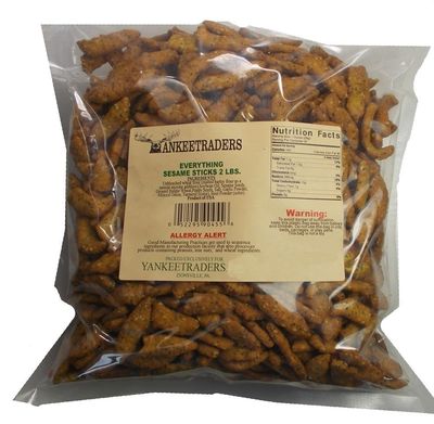 YANKEETRADERS Everything Sesame Sticks, 2 Pound