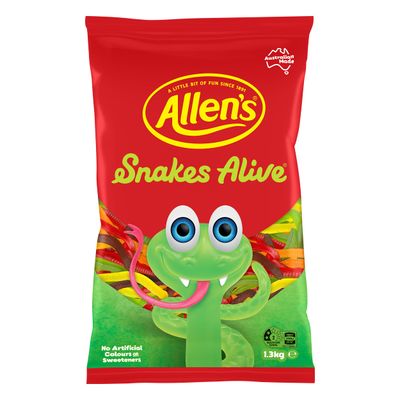 Allen&#39;s Snakes Alive Family Size 1kg.