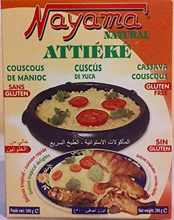 Nayama Attieke - Cassava Couscous - Pack of 4