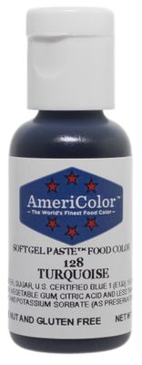 Americolor Soft Gel Paste Food Color, Turquoise