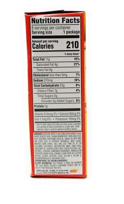Frito Lay, Munchies, Cheddar Cheese Crackers, 11.4oz Box (Pack of 4)