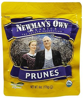 Newman&#39;s Own Organics Organics California Prunes Pouches, 6 oz, 2 pk