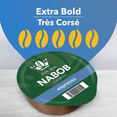 Tassimo Nabob Espresso Coffee - 14 T-discs for Tassimo Coffeemakers - Made in Canada
