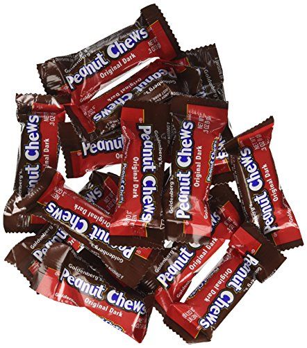 Goldenberg Peanut Chews - Bulk bag 225 count (0.3oz pieces)