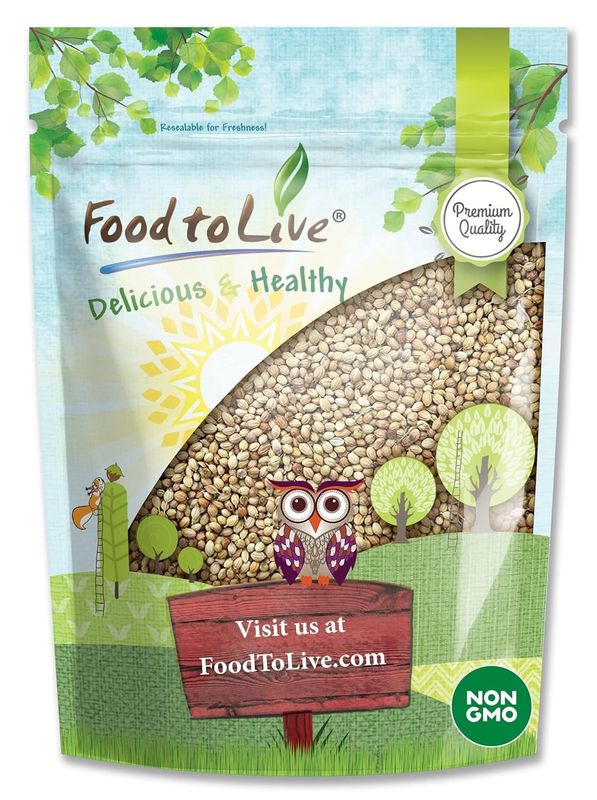 Food to Live - Whole Coriander Seeds, 2.5 Pounds Non-GMO Verified, Dried Cilantro Seeds, Vegan, Kosher, Bulk. Rich in Antioxidants. Perfect for Spice Blends, Homemade Pickles.