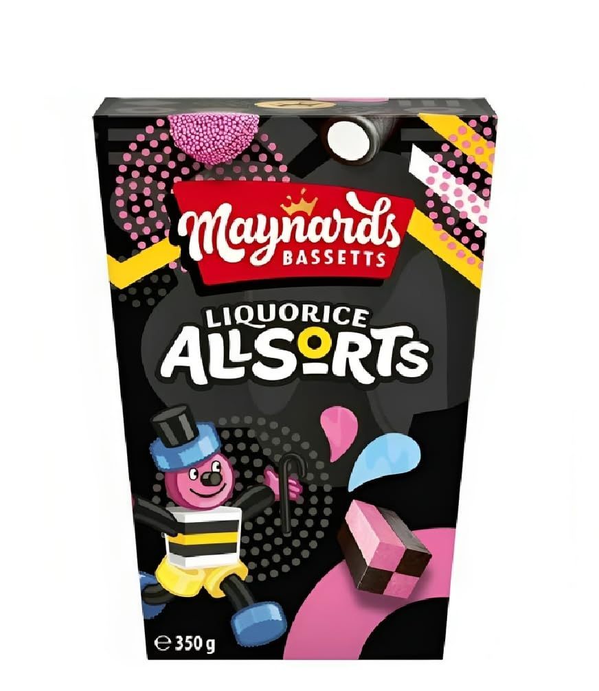 Bassetts Liquorice Allsorts Carton - 350g