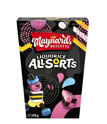 Bassetts Liquorice Allsorts Carton - 350g