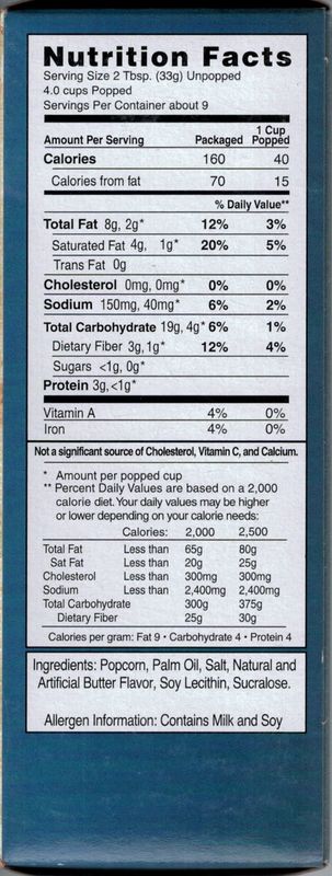 Riehle's Select Popcorn Hulless Kettle Microwave Popcorn - 12 Boxes (36 Packs)