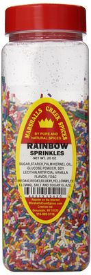 Marshalls Creek Spices Sprinkles Seasoning, Rainbow, XL Size, 20 Ounce