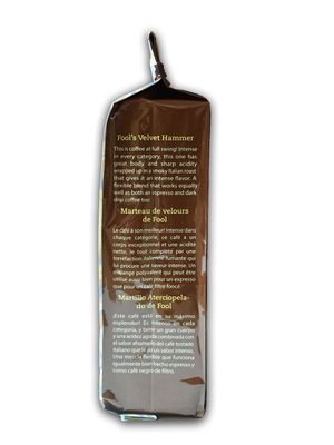 Coffee Fool's Organic Fair Trade Velvet Hammer (Espresso)