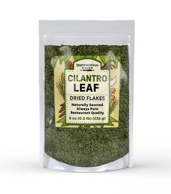 Unpretentious Cilantro Leaf, 8 oz, Fragrant, Non GMO, Great in Salsa