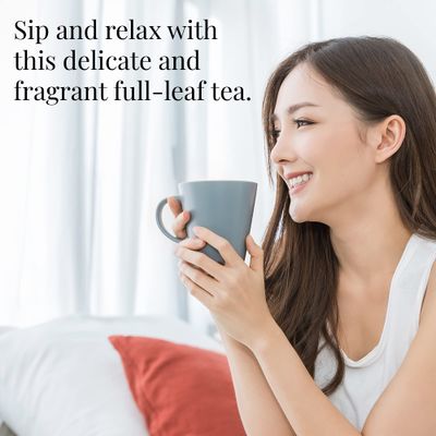 The Republic of Tea Jasmine Pearls Full-Leaf Loose Green Tea | 1 Pound Bulk Bag | Steeps 200 Cups