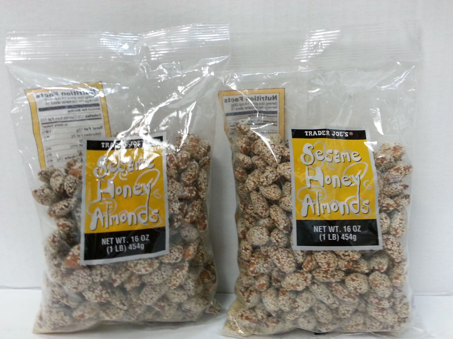 Trader Joe&#39;s Sesame Honey Almond Snack Bag - 2 Pack