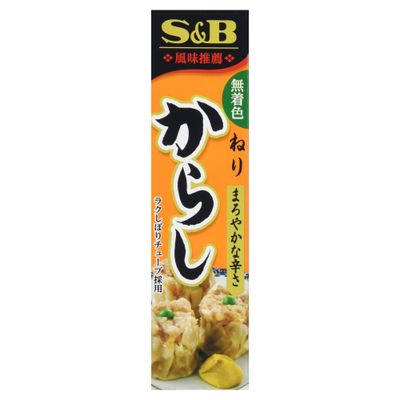 S&amp;B Japanese Seasoning Paste Series in Plastic Tube (Karashi Paste)