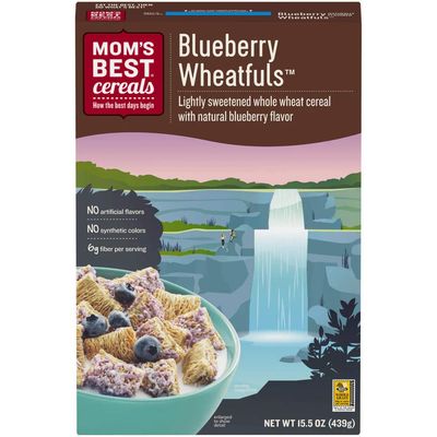Mom&#39;s Best - Blue Pom Wheat-Fuls (Pack of 4)