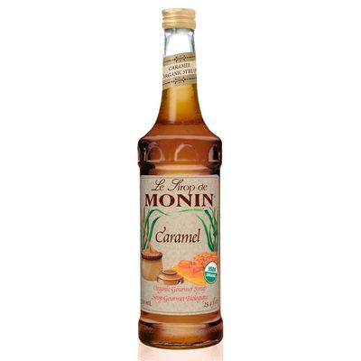 Monin Organic Syrup Caramel - Single Bottle