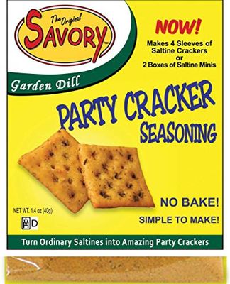 Savory Saltine Seasoning, 1.4 Ounce, Garden Dill, 4 Pack