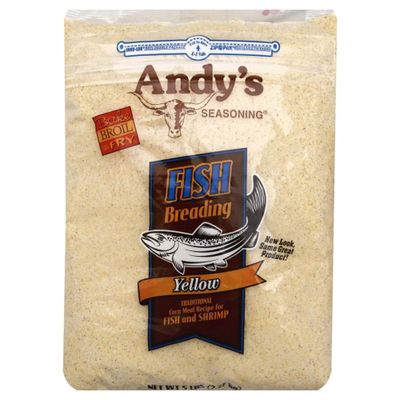 Andy&#39;s Yellow Fish Breading, 5-pounds