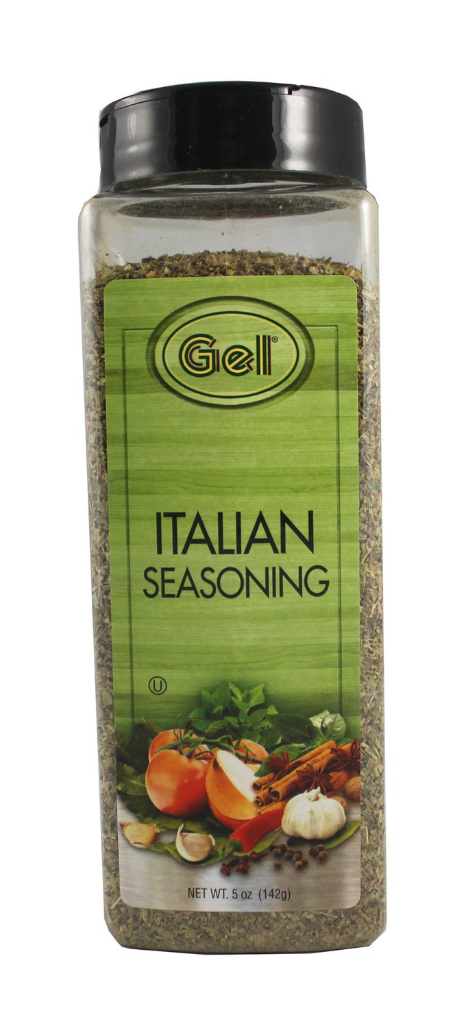 GEL Brand Gourmet Italian Seasoning 5 oz Family Size Jar