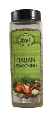 GEL Brand Gourmet Italian Seasoning 5 oz Family Size Jar
