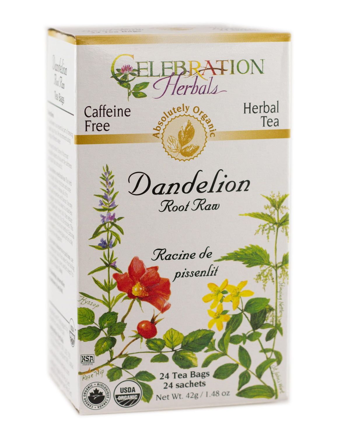 Celebration+Herbals+Dandelion+Root+Raw+24+Count