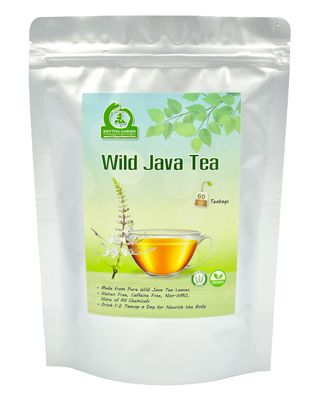 Wild Java Tea 60-Teabags (Kumisukuchin, Orthosiphon Aristatus, Cat Whiskers) 1.5g X 60 Tea Bags