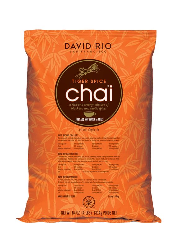 David Rio Tiger Spice Chai, 64 Ounce (Pack of 1)