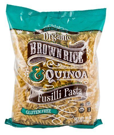 Trader Joe&#39;s Organic Brown Rice &amp; Quinoa Fusilli Pasta (Gluten Free)