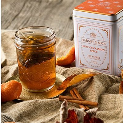 Harney &amp; Sons Classic Hot Cinnamon Spice Tea, 20 Tea Sachets, 1.4 oz