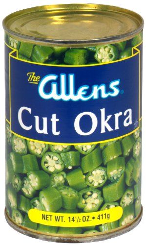Allen&#39;s Cut Okra, 14.5-Ounce (Pack of 6)