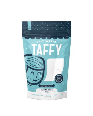 Taffy Shop Sugar Free Assorted Salt Water Taffy - Small Batch Salt Water Taffies Made in the USA - Super Soft, Sweet, Taffy Candy - Share 14oz