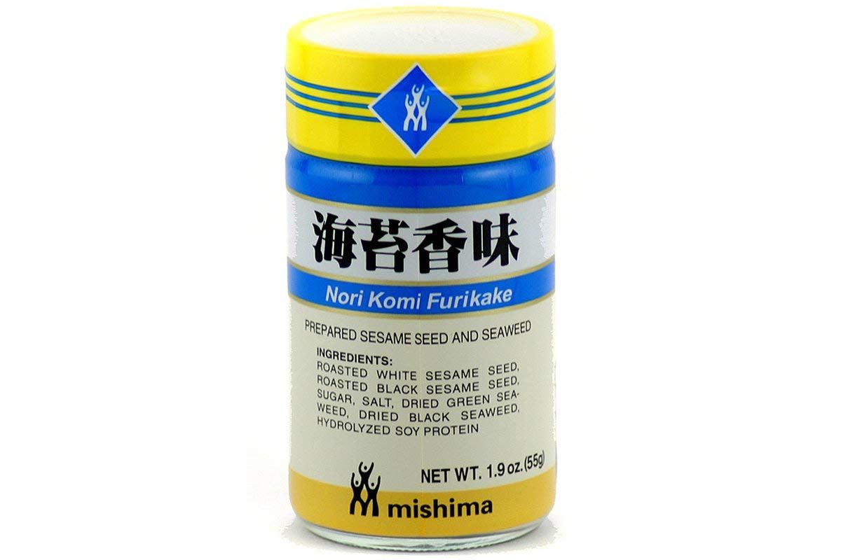 Nori Komi Furikake (Prepared Sesame Seed &amp; Seaweed) - 1.9oz (Pack of 2)