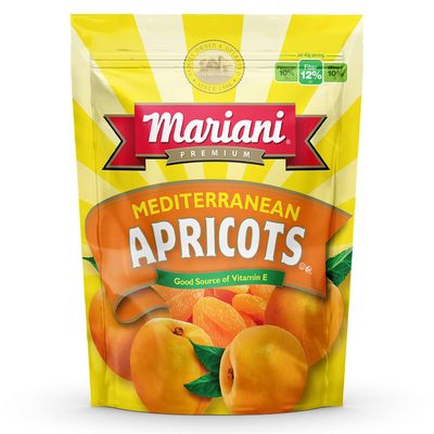 Mariani | Mediterranean Dried Apricots | Healthy Snacks for Kids &amp; Adults | Dried Fruit | Vegan Snacks | Gluten Free Snacks | No Sugar Added, Fat Free, Non GMO | 16 Ounces (Pack of 1)