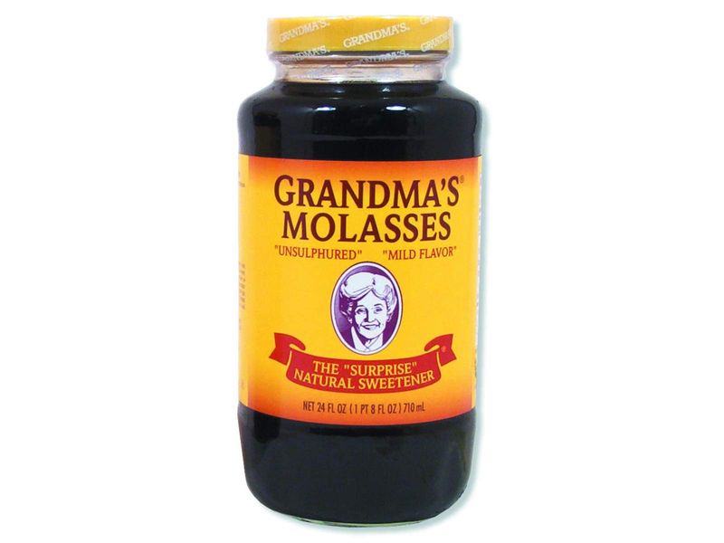 Grandma&#39;s Original Unsulphered Molasses ~ All Natural ~ Large 24 Oz Container