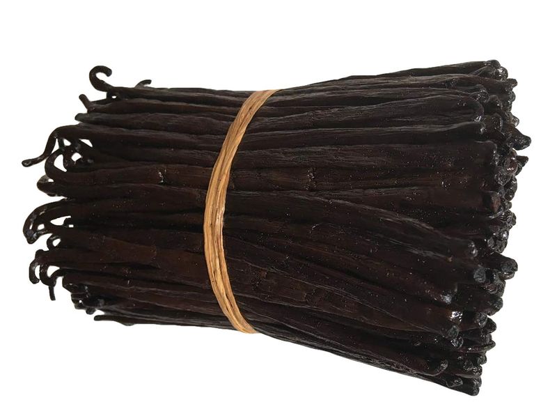 8oz Madagascar Organic Vanilla Beans Grade A. Certified USDA Organic. Fresh 6-8 for Cooking, Baking and Extract by FITNCLEAN VANILLA| 0.5 lb Bulk NON-GMO Whole Bourbon Gourmet Pods.