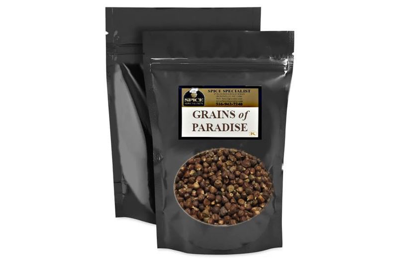 Grains of Paradise, 8 oz. Bag - KOSHER - (Small and Bulk options available) - also known as: Alligator Pepper, Melegueta Pepper, Guinea Grains
