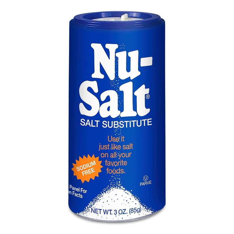 Nu-Salt Sodium-Free Salt Substitute, 3oz Shaker Bottle (Pack of 1)