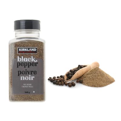 Kirkland Fine Ground Black Pepper, 348 Gram