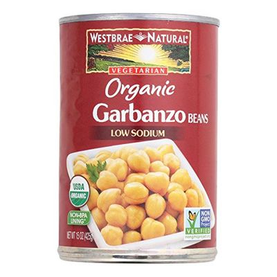 Westbrae Natural Organic Garbanzo Beans, 15 oz