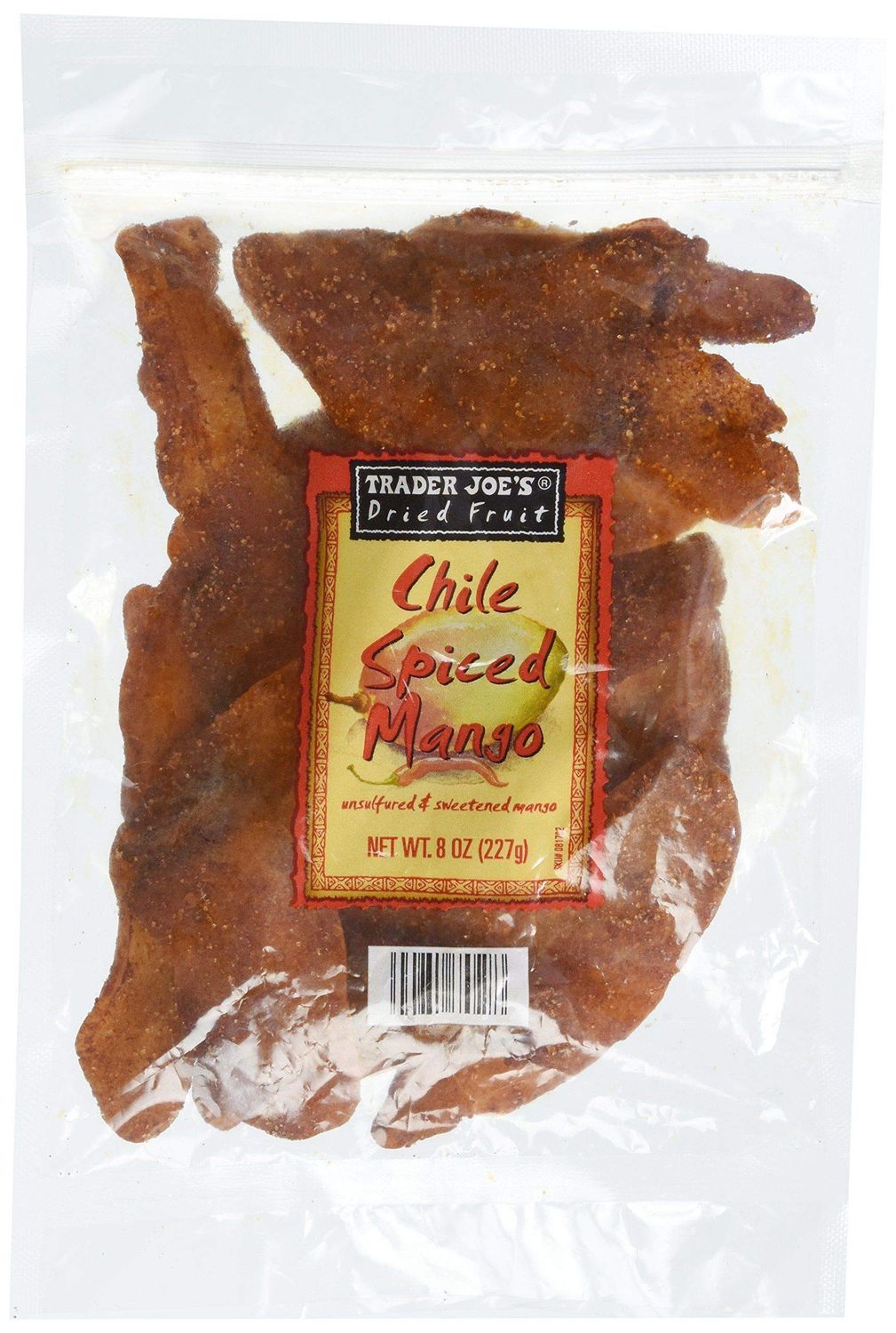 Trader Joe&#39;s Dried Chile Spiced Mango 8 oz (227g)