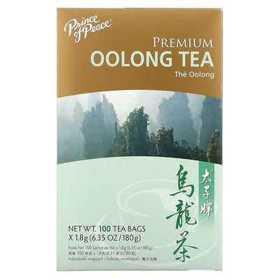 Prince of Peace Organic Oolong Tea - 100 Tea Bags (Pack of 3)