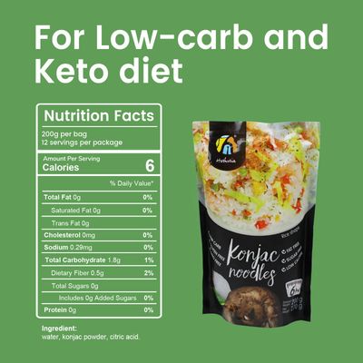 Hethstia Miracle Rice - Konjac Rice Substitute for Low Carb, Keto-Friendly Diet, 57.14 Oz Premium Low Calorie Instant Shirataki Rice, Gluten Free, Vegan, Healthy Food Gifts(6-Pack)