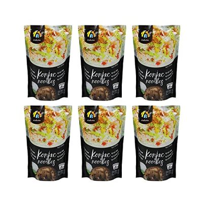 Hethstia Miracle Rice - Konjac Rice Substitute for Low Carb, Keto-Friendly Diet, 57.14 Oz Premium Low Calorie Instant Shirataki Rice, Gluten Free, Vegan, Healthy Food Gifts(6-Pack)