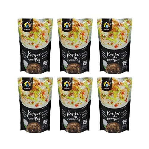 Hethstia Miracle Rice - Konjac Rice Substitute for Low Carb, Keto-Friendly Diet, 57.14 Oz Premium Low Calorie Instant Shirataki Rice, Gluten Free, Vegan, Healthy Food Gifts(6-Pack)