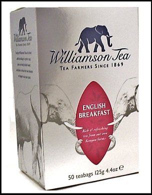 Williamson Tea English Breakfast Case of 4 X 50 Bags