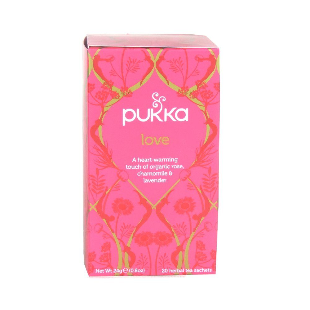 Pukka, Herbs Tea Hrbl Love Org, 1 Count